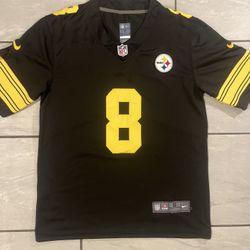 NFL Pittsburgh Steelers Nike On Field #8 Kenny Pickett Jersey Size Small