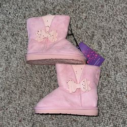 RAMPAGE Girls’ Light Pink Boots Sz 9