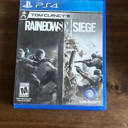 Tom Clancys Rainbow Six Siege PS4