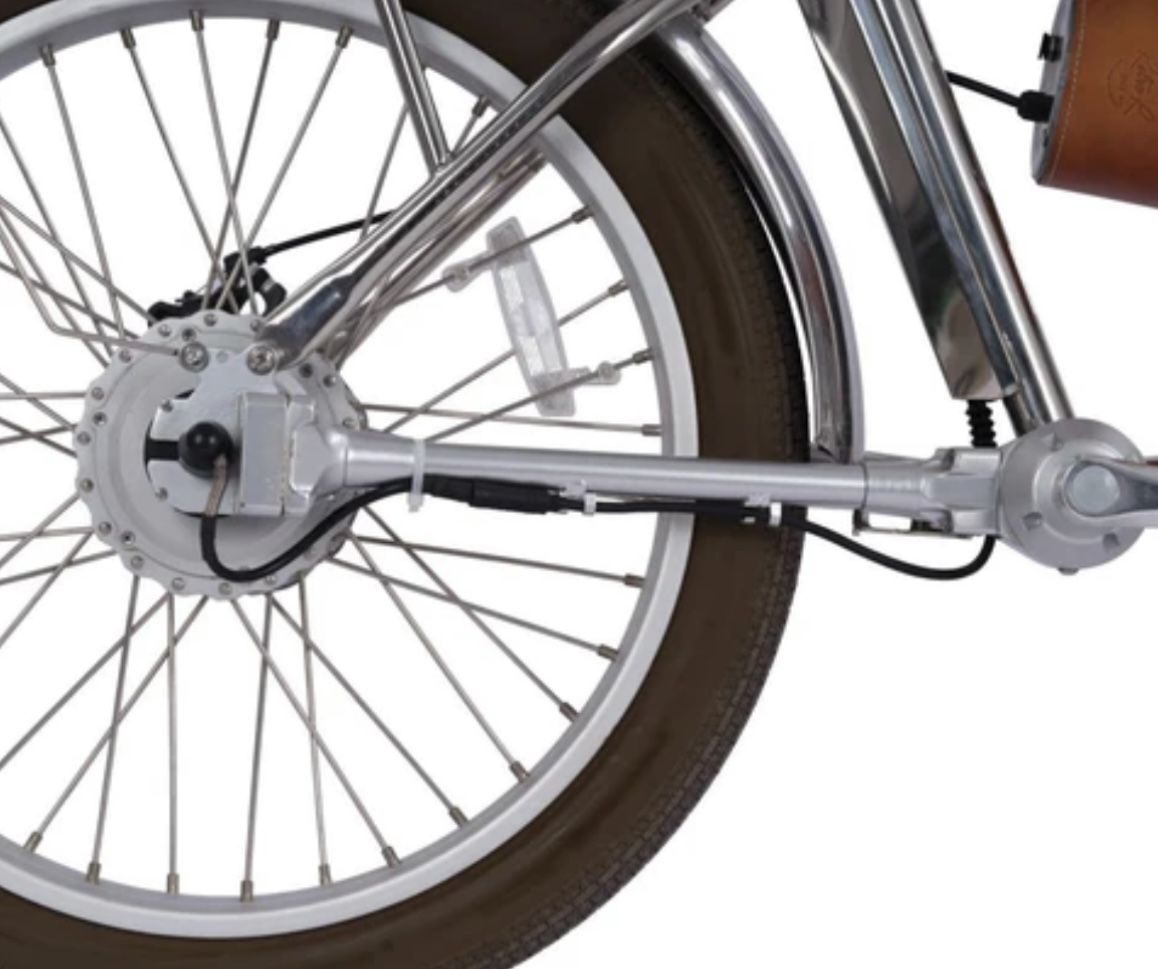 Vintage Shaft Drive Electric Bike Fat Tire Cruiser Retro R for Sale