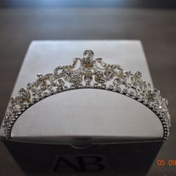 Ansonia Rhinestone Embellished Tiara