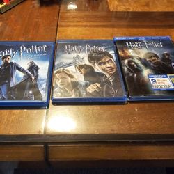 Harry Potter 5-7 Blu Ray 
