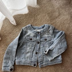 OshKosh B'gosh Toddler Girls' Denim Jacket - Light Blue