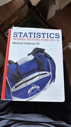 Statistics informed decision data 5e