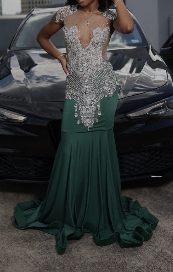 Emerald Green Prom Dress