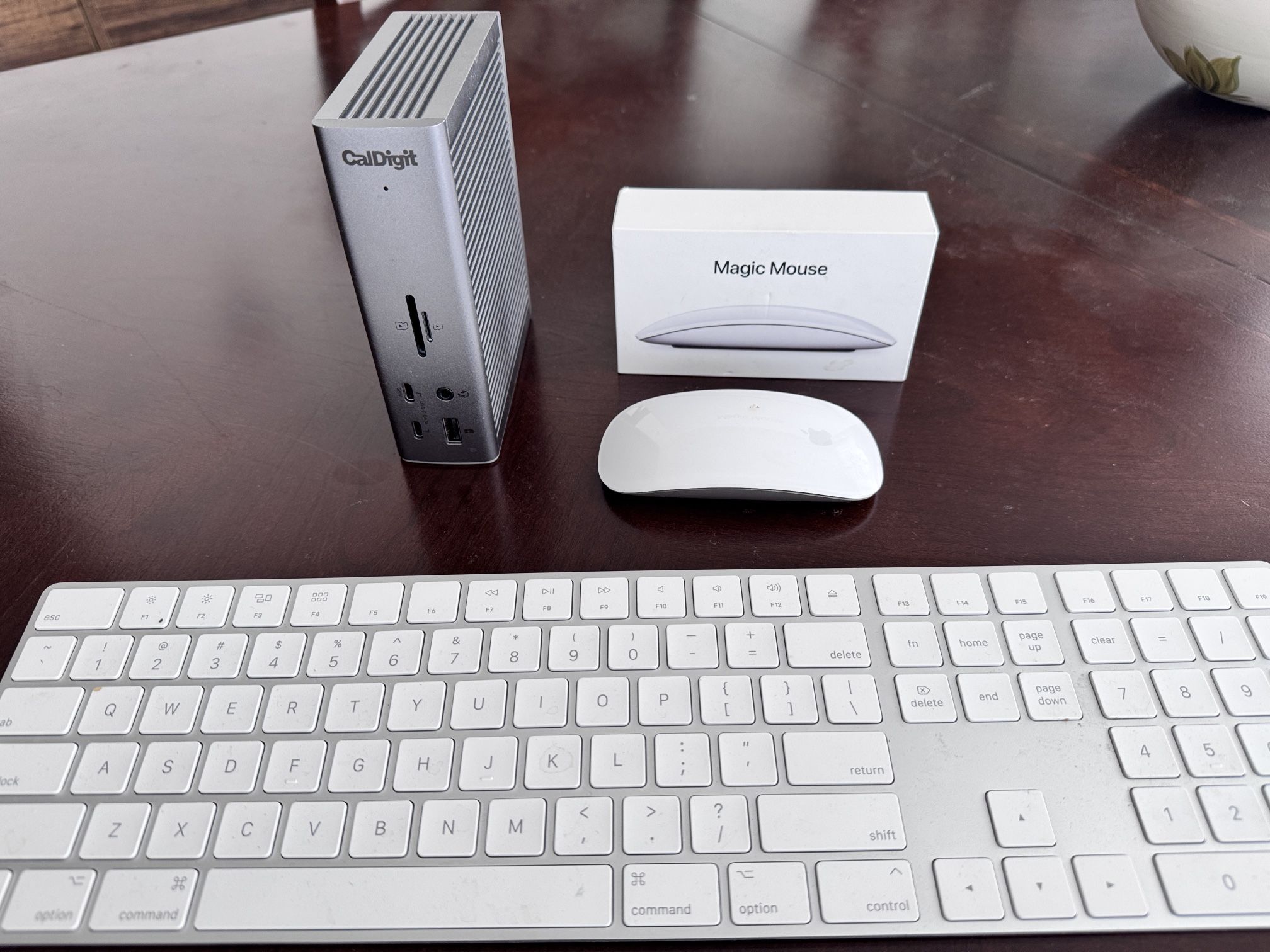 Mac Docking Station - Caldigit TS4  + Apple Wireless Keyboard & Mouse $200