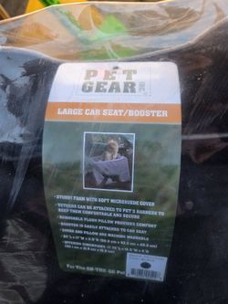 Dog Car Seat/booster (Large)