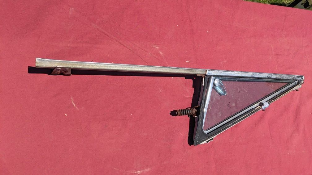 Original GM 1968 Thru 1972 Chevy Truck Chrome Right Side Vent Wing Window