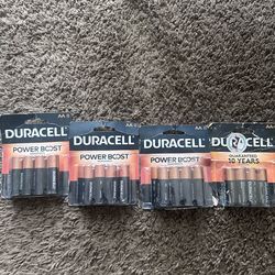Double A Duracell batteries