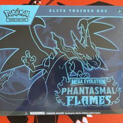Pokémon Phantasmal Flames Elite Trainer Box ETB Brand New
