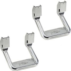 AS-600, 2 Polished Aluminum Universal Fit Truck Side Step Chevy Chevrolet Ford, Toyota, GMC, Dodge RAM, Jeep
