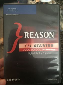 Reason CSI starter Dvd instruction video