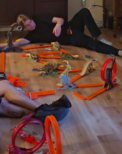 Hotwheel Tracks and Cars