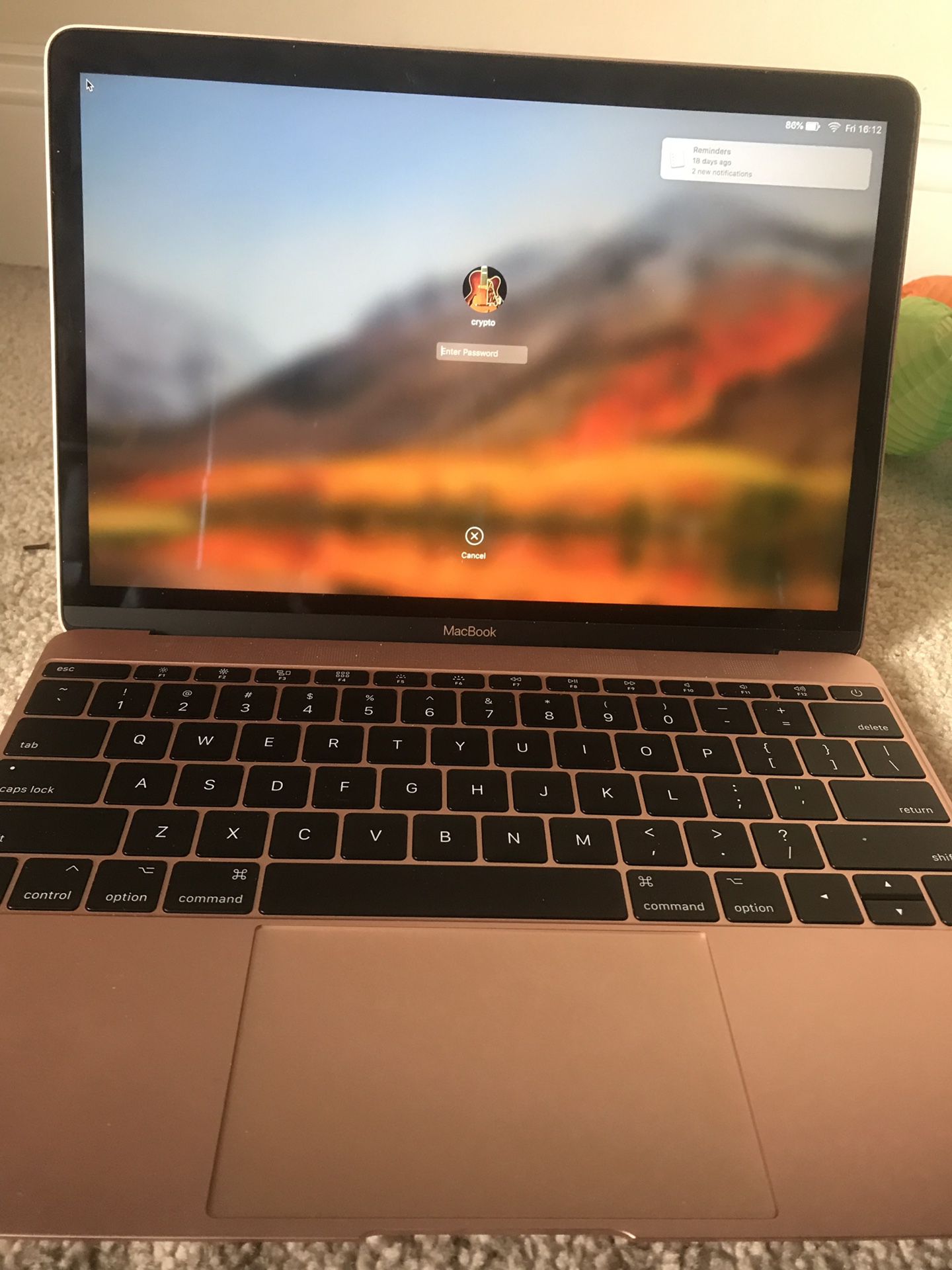 Apple MacBook 12 inch Laptop