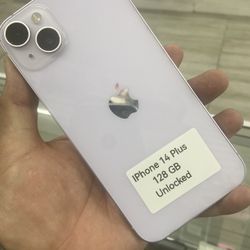 iPhone 14 Plus Unlocked. Cash Or $50 Down W Approval 