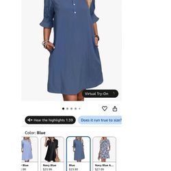 Women dress XL