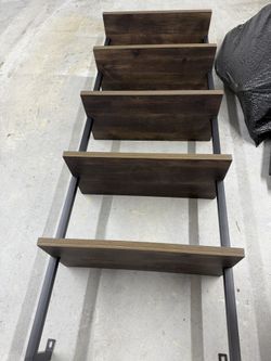 Brown Ladder Shelf
