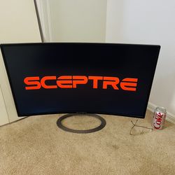 Sceptre Curved 32" 1080p LED Gaming Monitor black