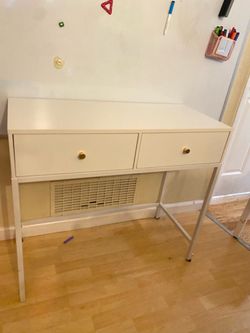 New Cute white desk or can use as a vanity