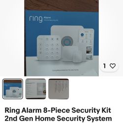 Ring Alarm Eight Piece Security Kit 