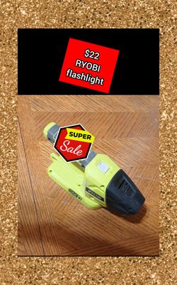 Ryobi flashlight 🔦