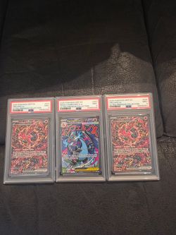 Psa graded Pokemon cards