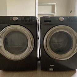 Samsung Slate Blue Front Load Washer/Dryer