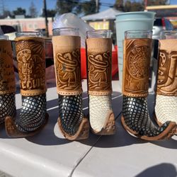Leather Shot Glasses