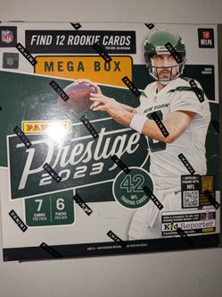 2023 Panini Prestige NFL Football Mega Box NEW, Find 12 RCs 3 #'d parallel cards