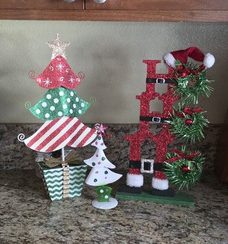 Glitter Christmas Decor