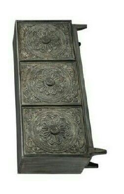 Fair Ridge Dark Brown Accent Cabinet