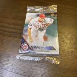 Topps Sealed Pack Of 6 Baseball Cards 2016