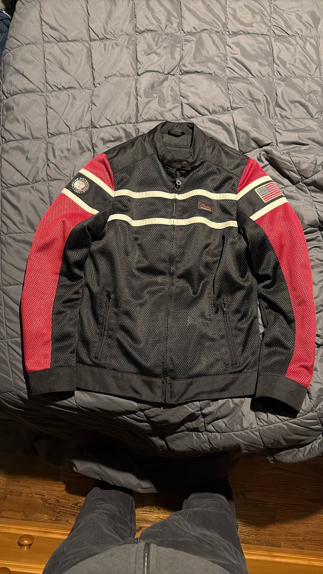 Indian Motorcycle Mesh Armored Jacket 
