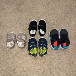 Boy Toddler Shoes of 4 Pairs