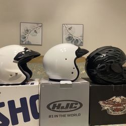 Motorcycle HELMETS - Shoei, Harley Davidson, HJC