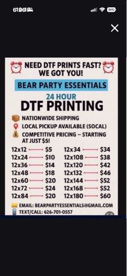 DTF printing