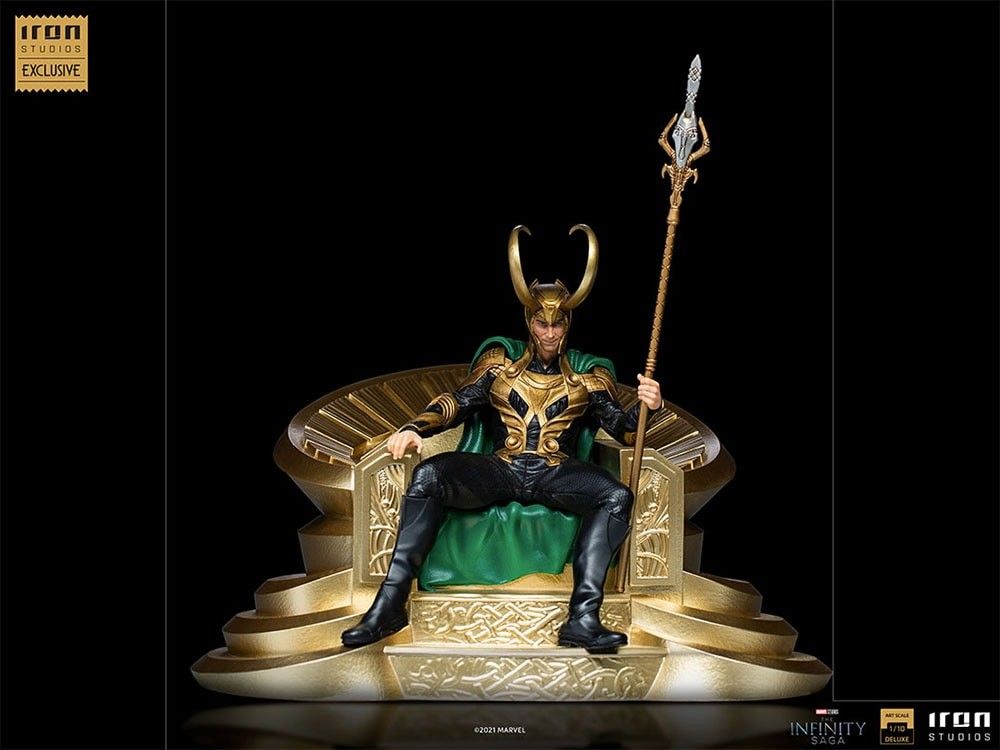Iron Studios Thor On Throne 1/10 Scale MIB
