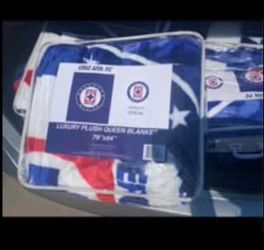 BRAND NEW SOCCER BLANKETS