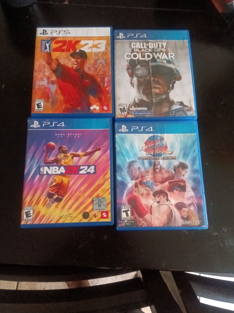 PS4 And PS5 Games