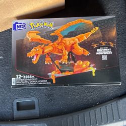 Charizard Mega Lego Set Unopened Brand New