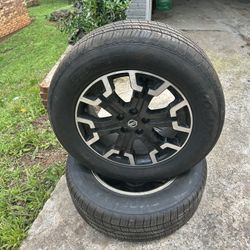 Two Brand New Nissan  Pathfinder Tires. 