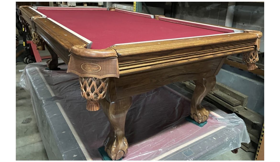 American Heritage Pool Table  WE DELIVER FREE to LA Residents. Already Disassembled!! Moving sale, Must Go!! 