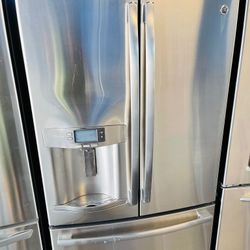 Ge stainless steel french door refrigerator 