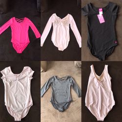 Dance tops for Girls sz 10/12 10each