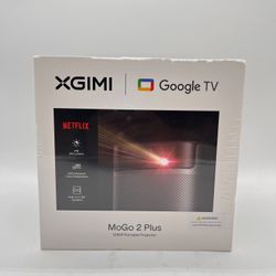New XGIMI Mogo 2 Plus Full HD 1080P 400 Lumens Portable Projector XED6R2B11YBK