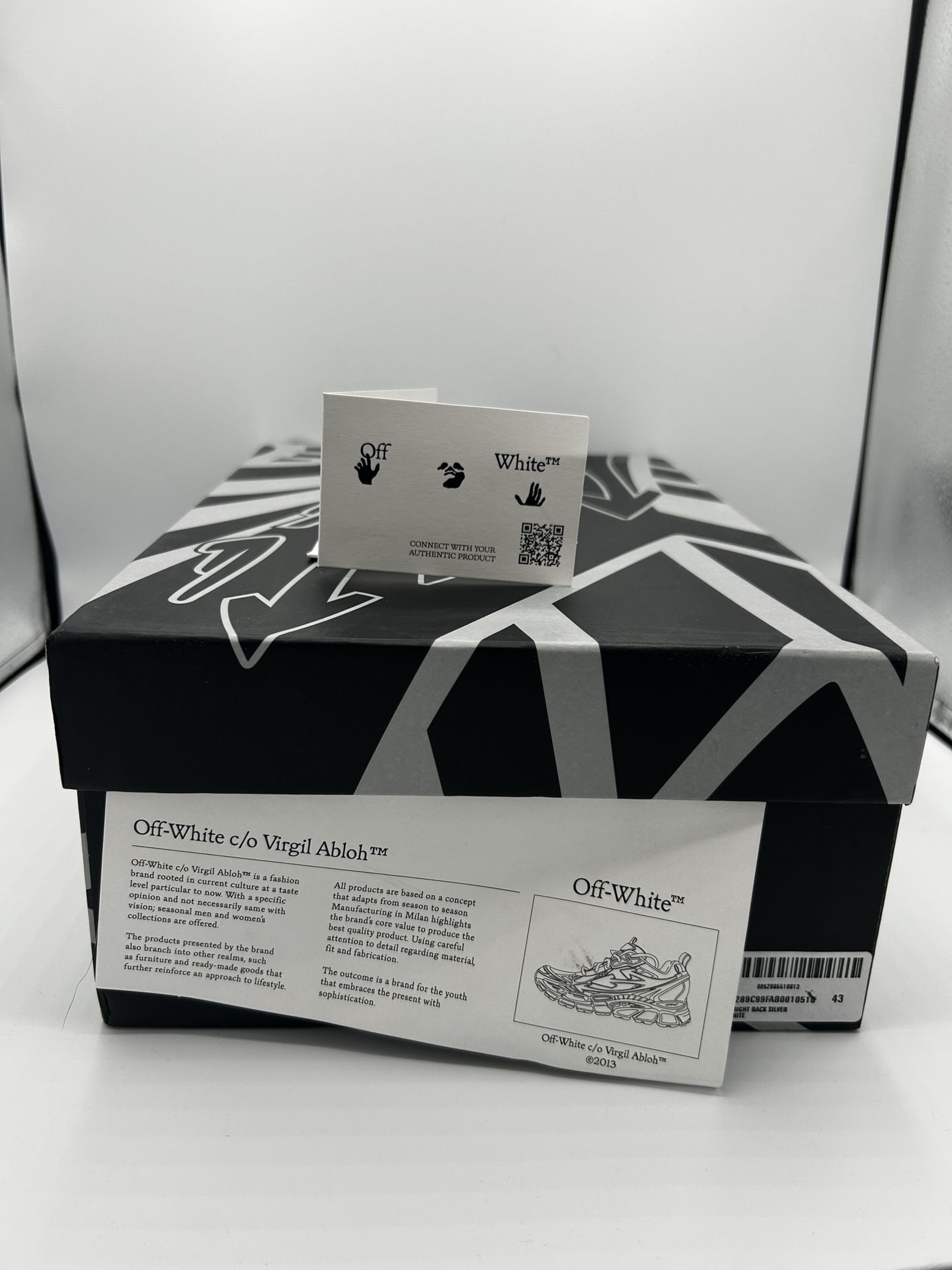 Off White Be Right Back Sneakers