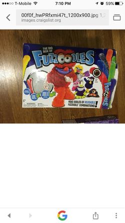 Fuzzoodles Big Box Plush - $7