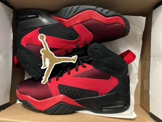Jordan Lift Off (GS) Kids 4.5Y Black/Red Synthetic High Top AR6346