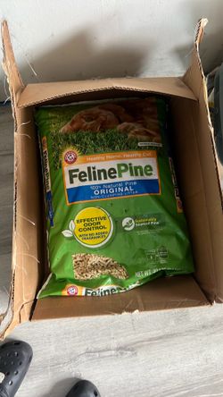 New feline pine litter