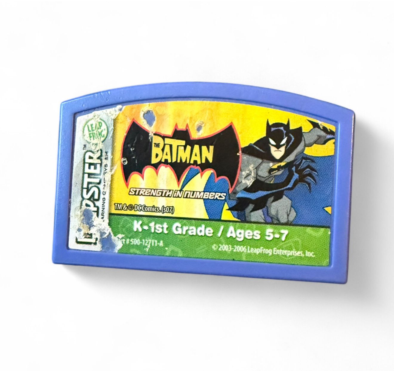 Batman Strength In Numbers Learning GameLeap Frog Leapster Game Cartridge